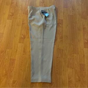 Liz Claiborne Women's Khaki Pants Size 12P NWT Blue Wrinkle Free women